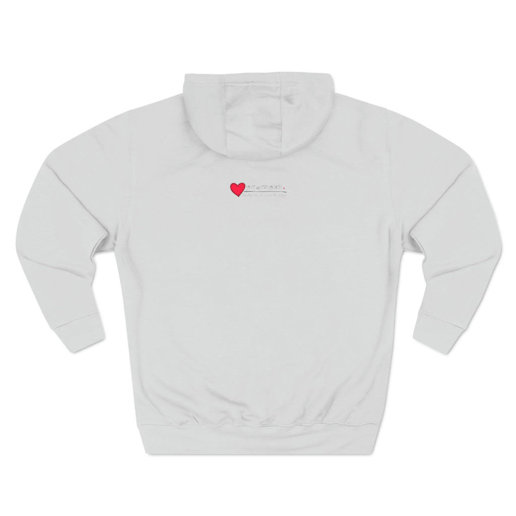Invisible Ghost Series - "Not all battles leave visible scars." Unisex Premium Pullover Hoodie