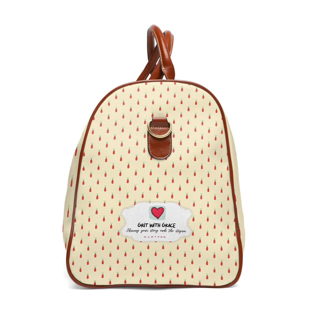 Bipolar Bonnie Series - "Where Sweet And Spicy Meet Every Hour" Waterproof Travel Bag