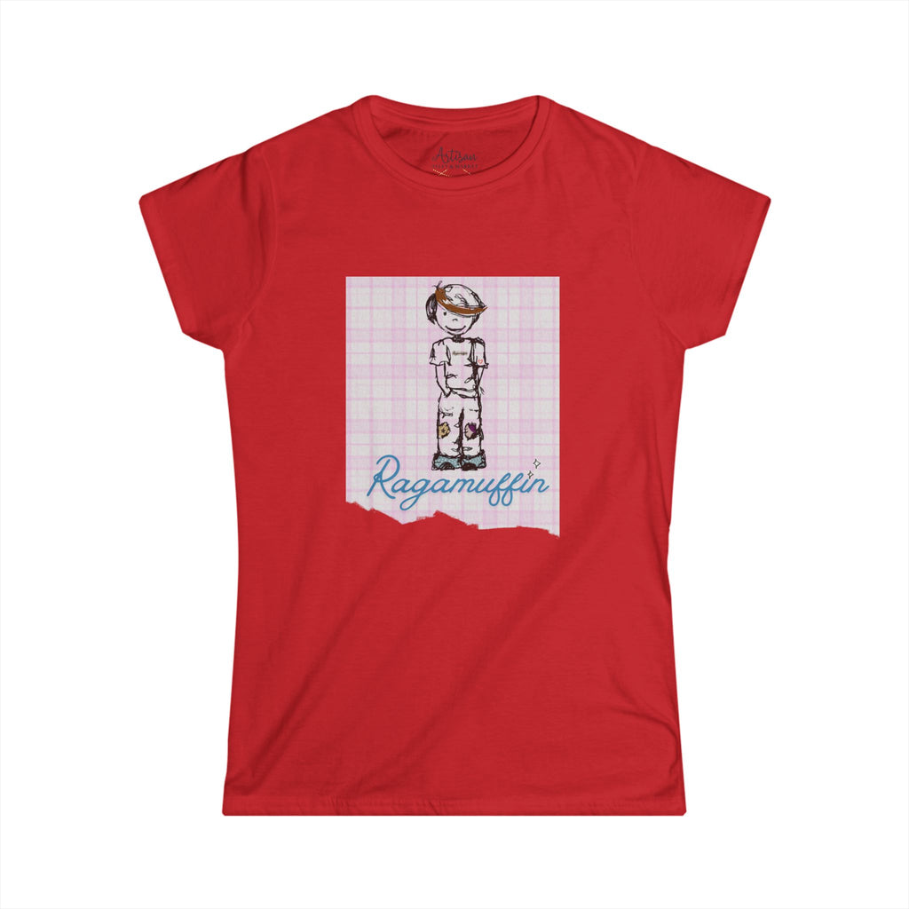 Ragamuffin – Vintage Kid Illustration Graphic Tee – Open Edition
