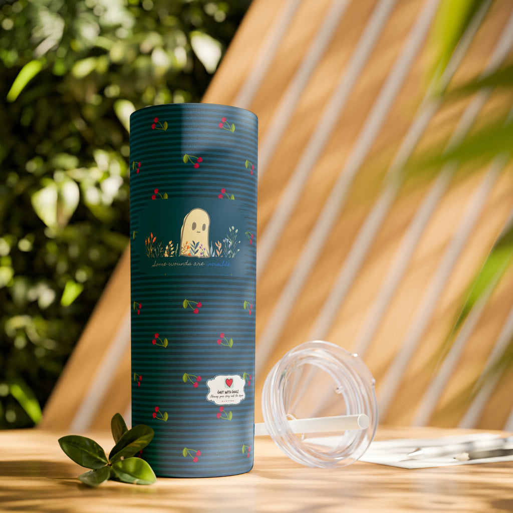Invisible Ghost 'Invisible Wounds' 20oz Tumbler