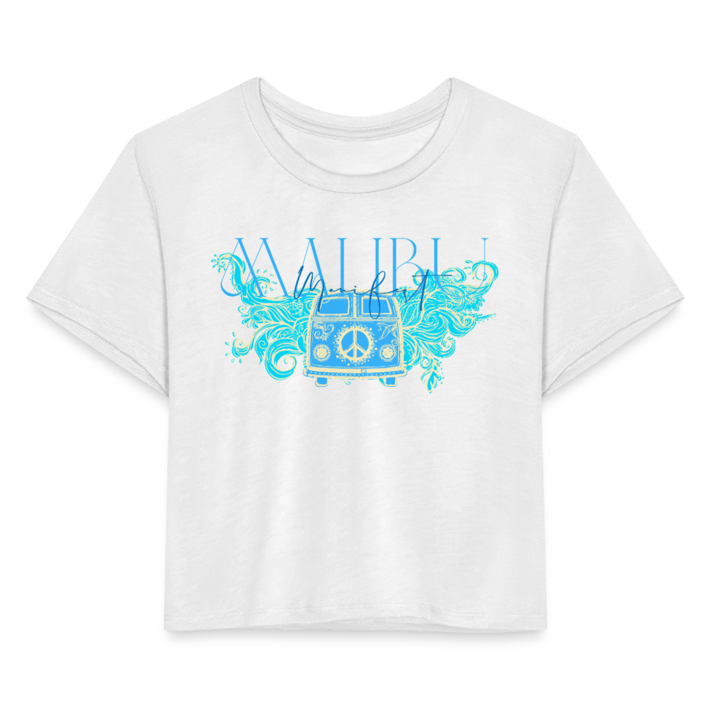 Manifest Malibu Flowy Cropped Tee – Studio Limited
