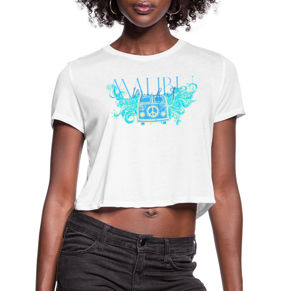 Manifest Malibu Flowy Cropped Tee – Studio Limited