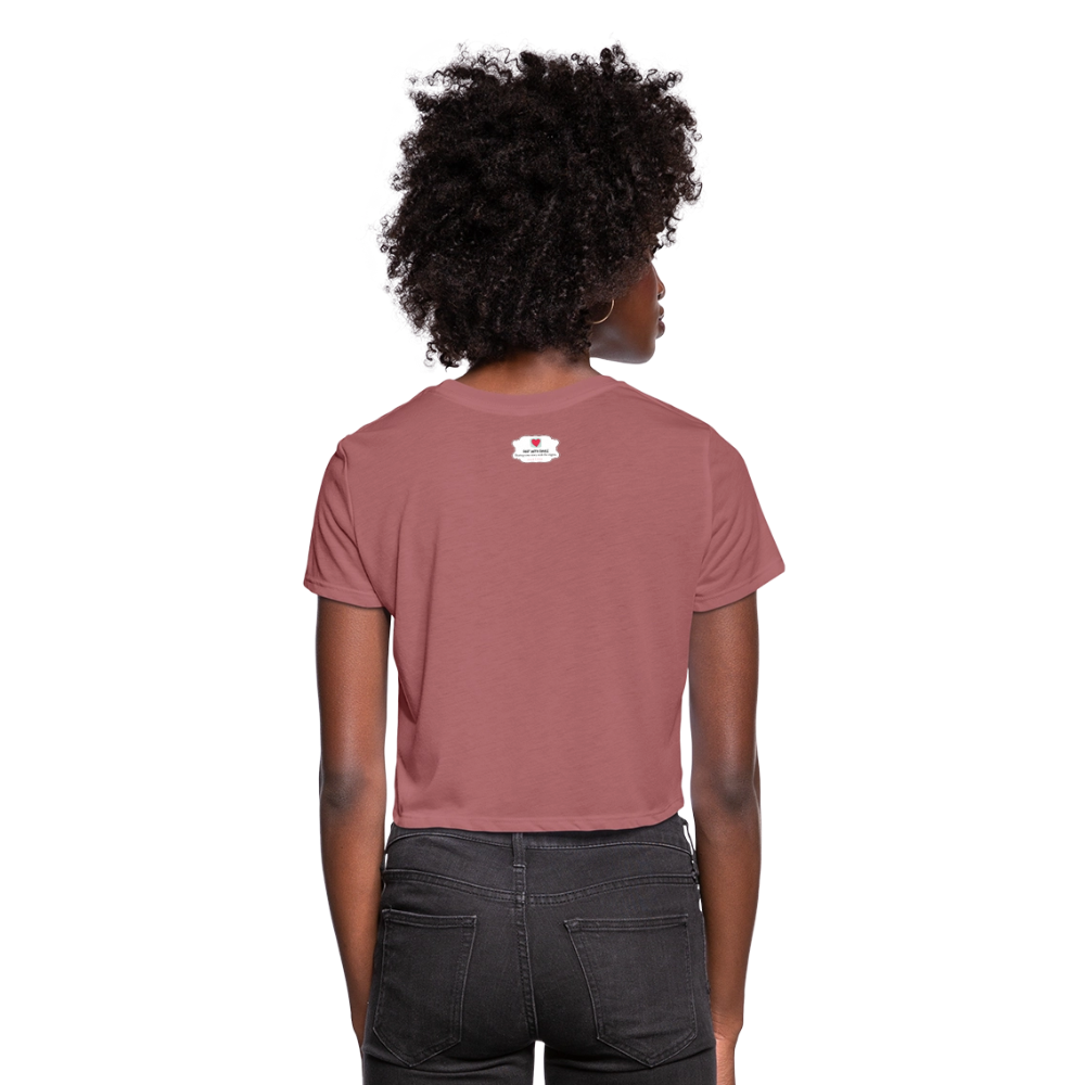 Manifest Malibu – Flowy Cropped Tee – Studio Limited