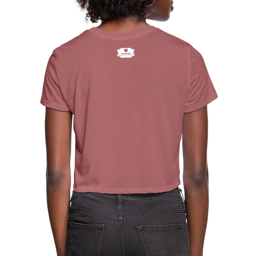 Manifest Malibu – Flowy Cropped Tee – Studio Limited