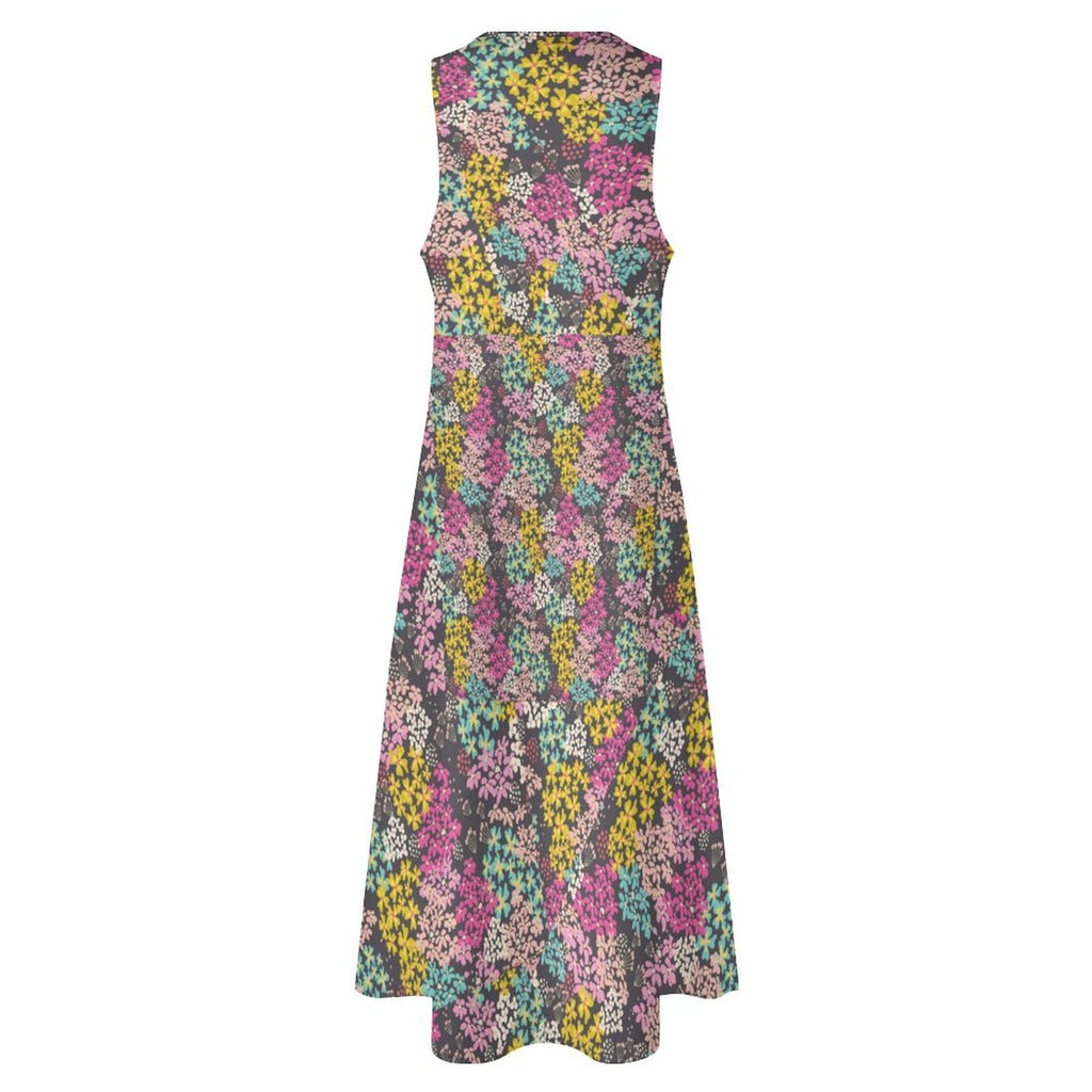 Summer Vibes Sleeveless Ankle-length Dress GQ