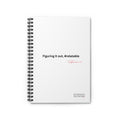 The Overthinkers Club Series - "Figuring it out, #relatable. You Got This -The Overthinkers" Spiral Notebook - Ruled Line