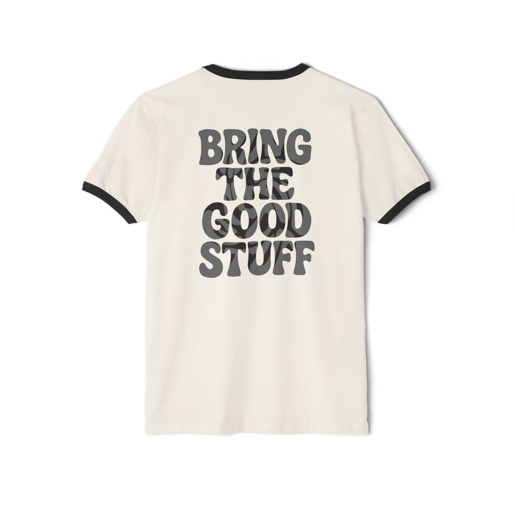 Bring The Good Stuff - "Twirl" Ringer Tee - Open Edition