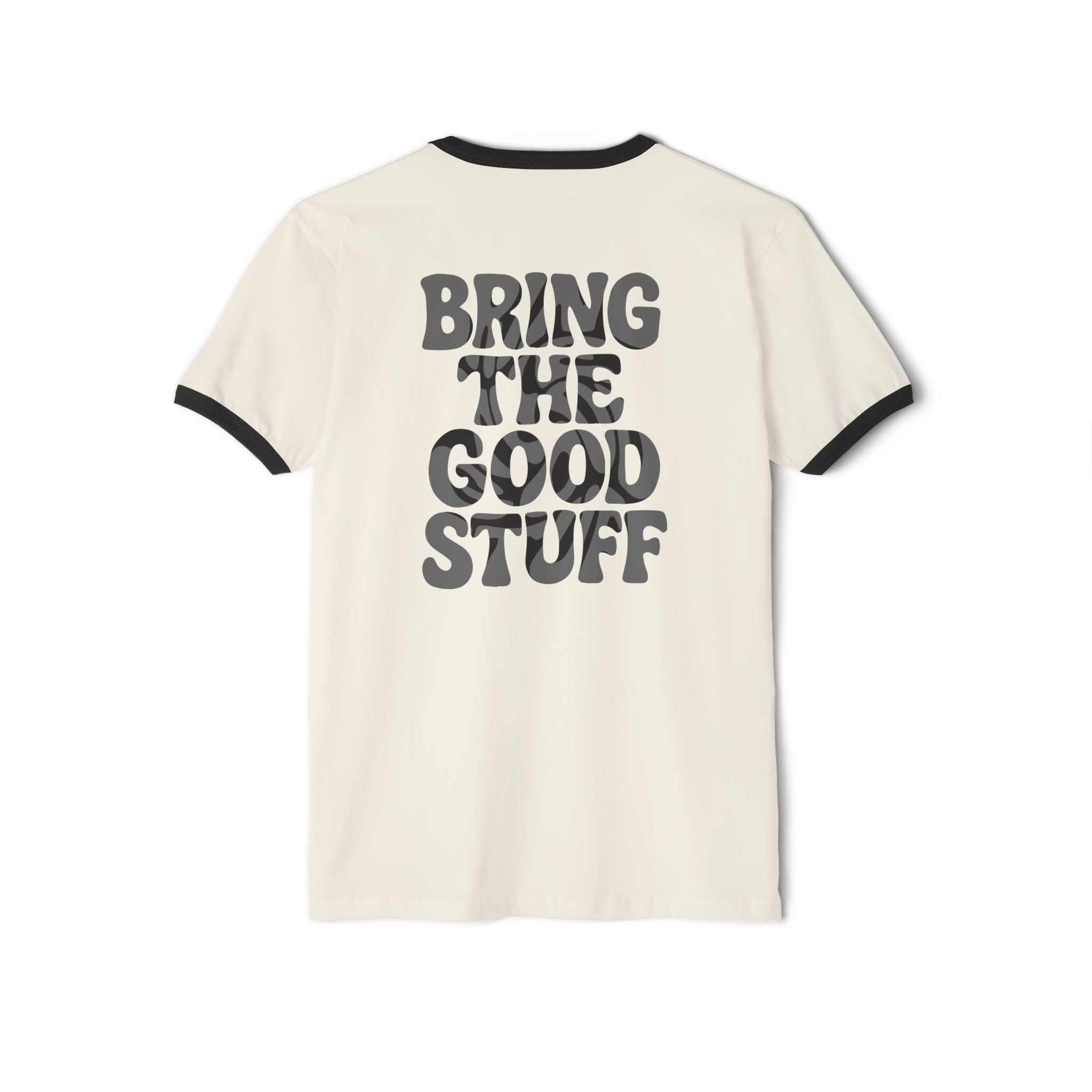 Bring The Good Stuff - "Twirl" Ringer Tee - Open Edition