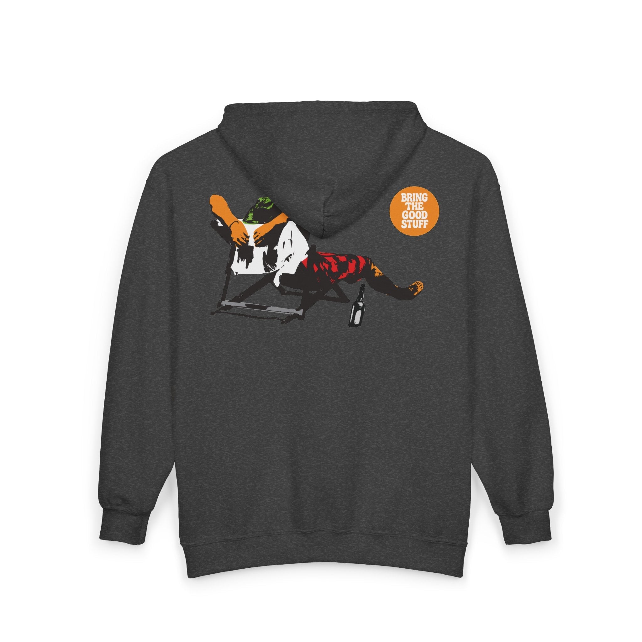 Bring The Good Stuff – Kick Back Zip Hoodie – Open Edition