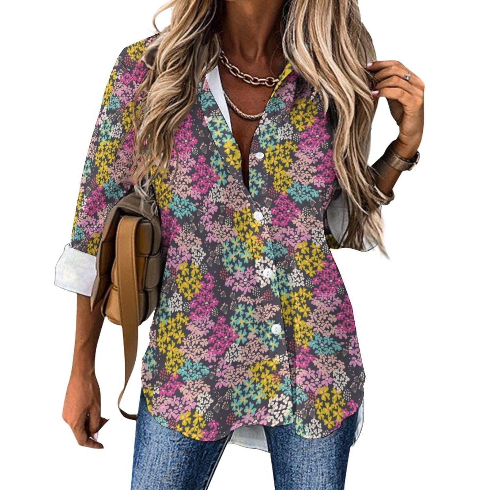 Summer Vibes Women's Irregular Shirt