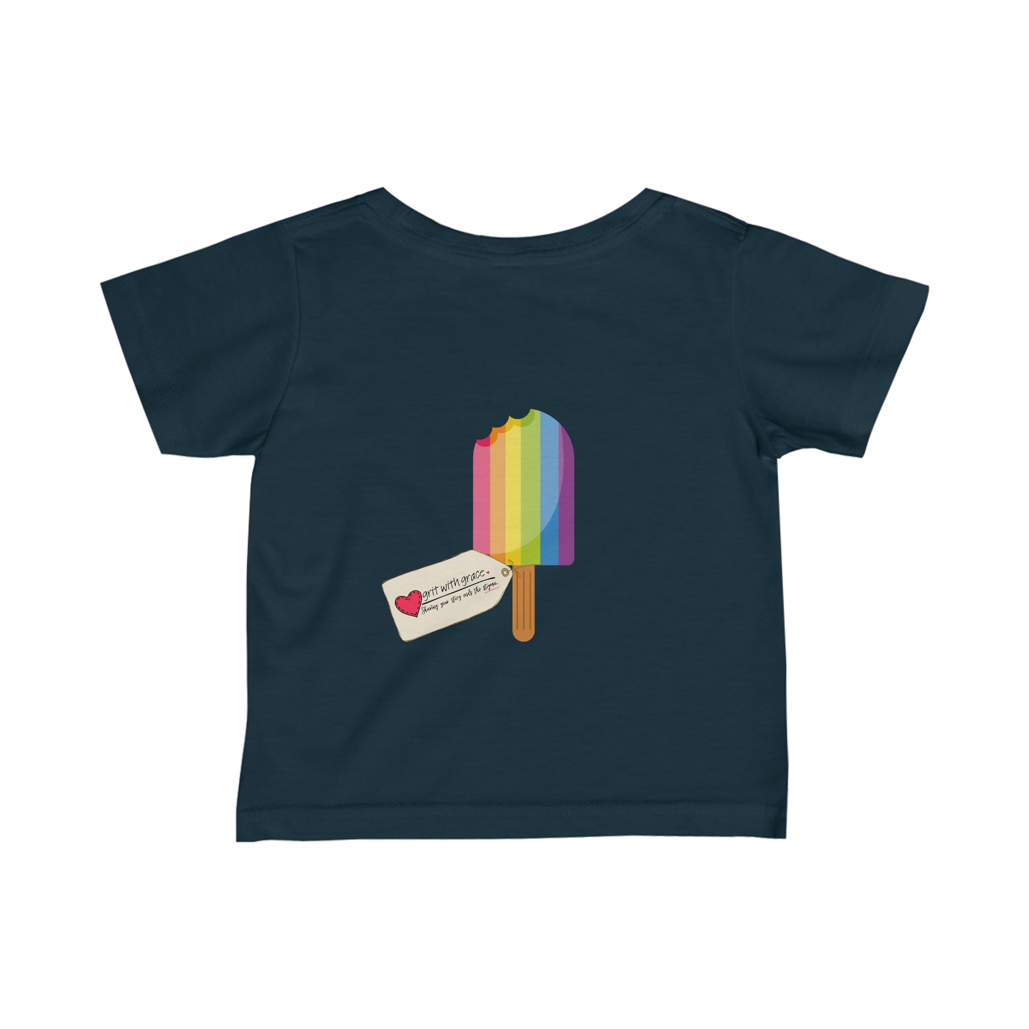 Autistic Andy 'Color-Coded Journeys' Infant Fine Jersey Tee - Limited Edition