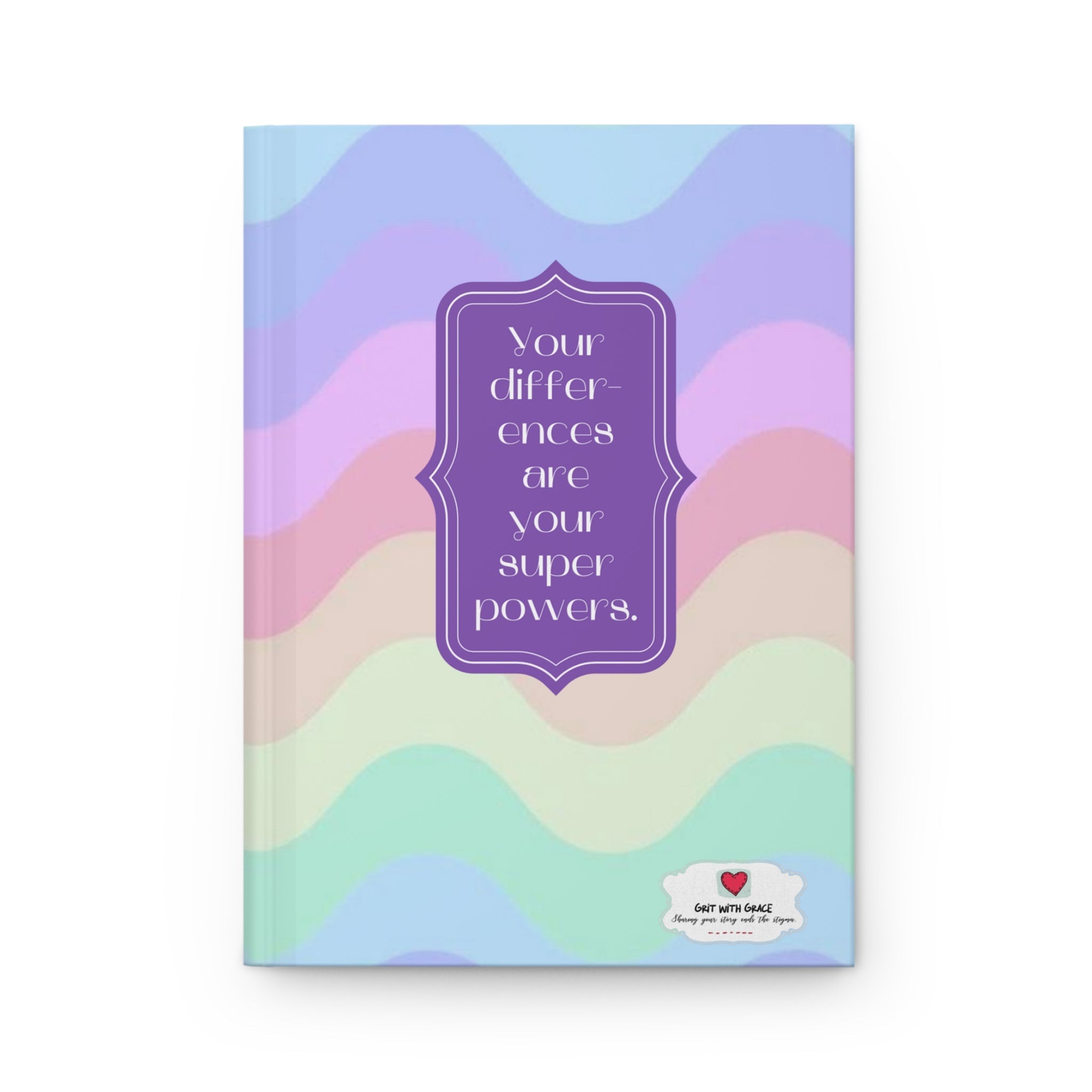 Grit with Grace 'Strength in Resilience' Hardcover Journal