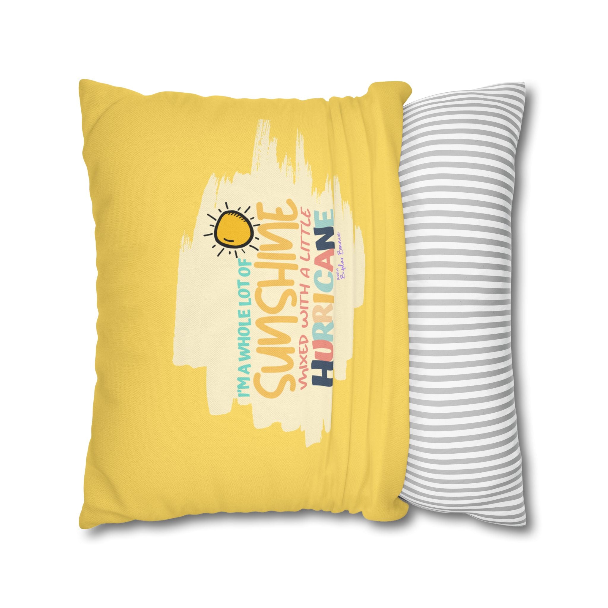 Bipolar Bonnie Series - Spun Polyester Square Pillow Case