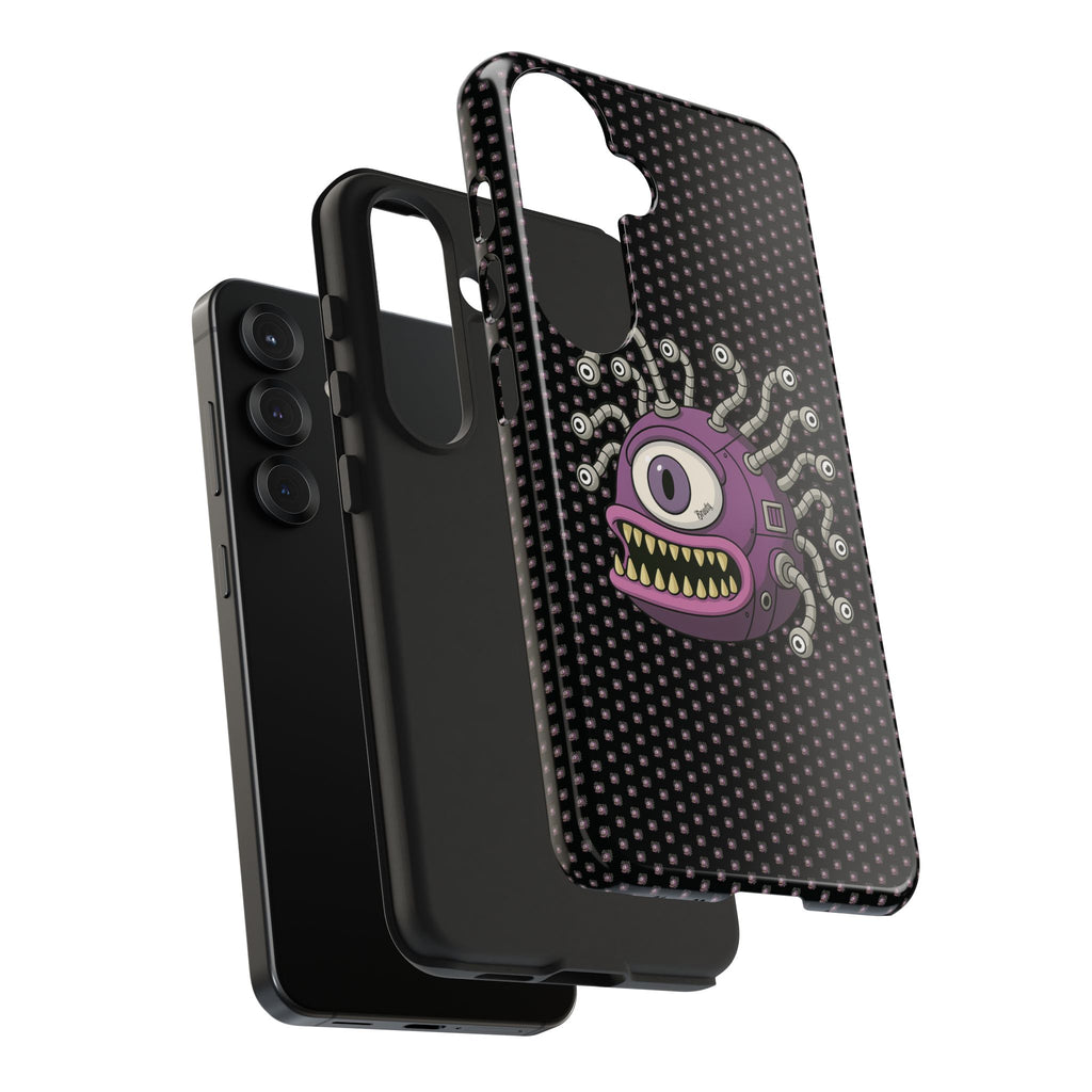 Critical Cut Purple Monster Phone Case