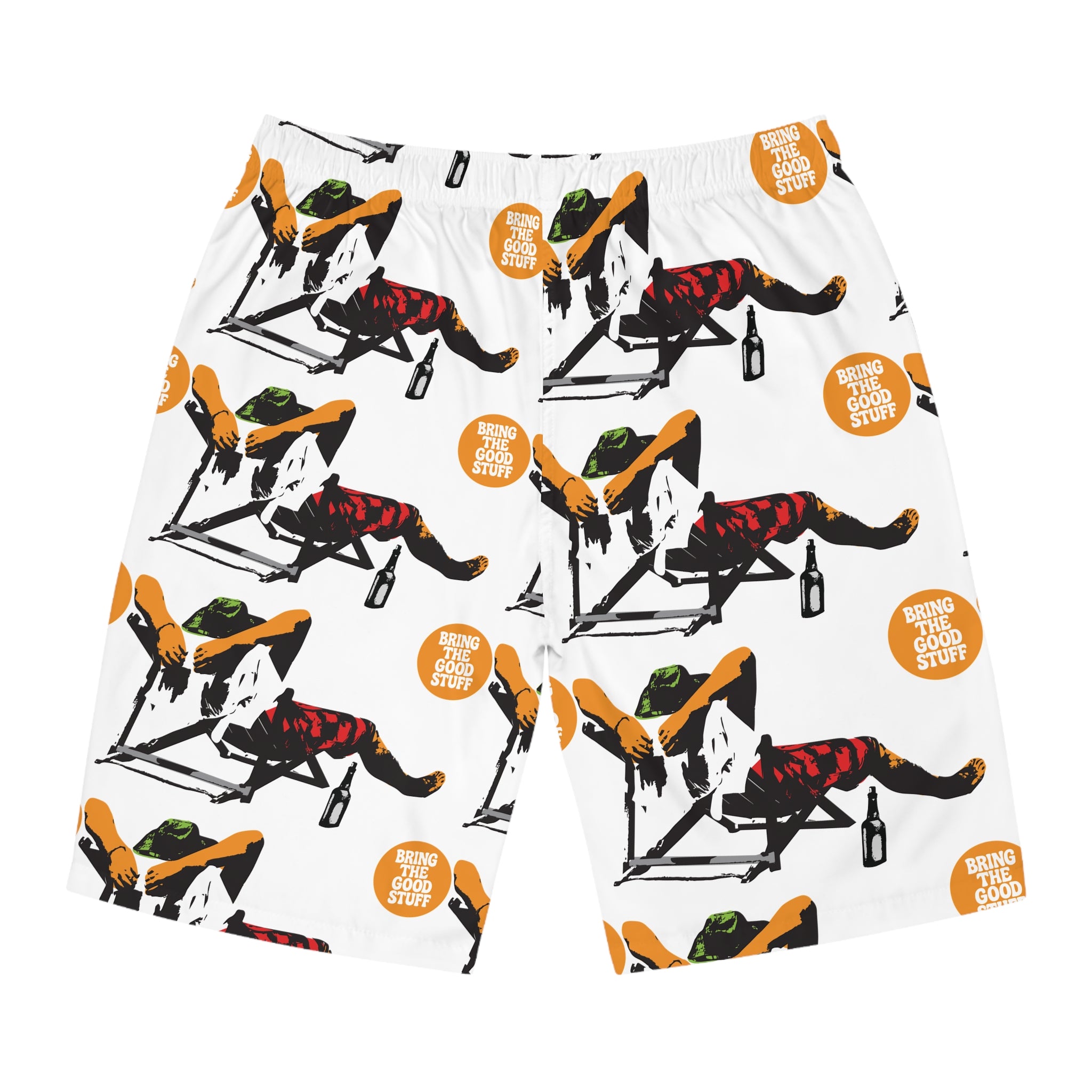 Bring The Good Stuff Kick Back Board Shorts