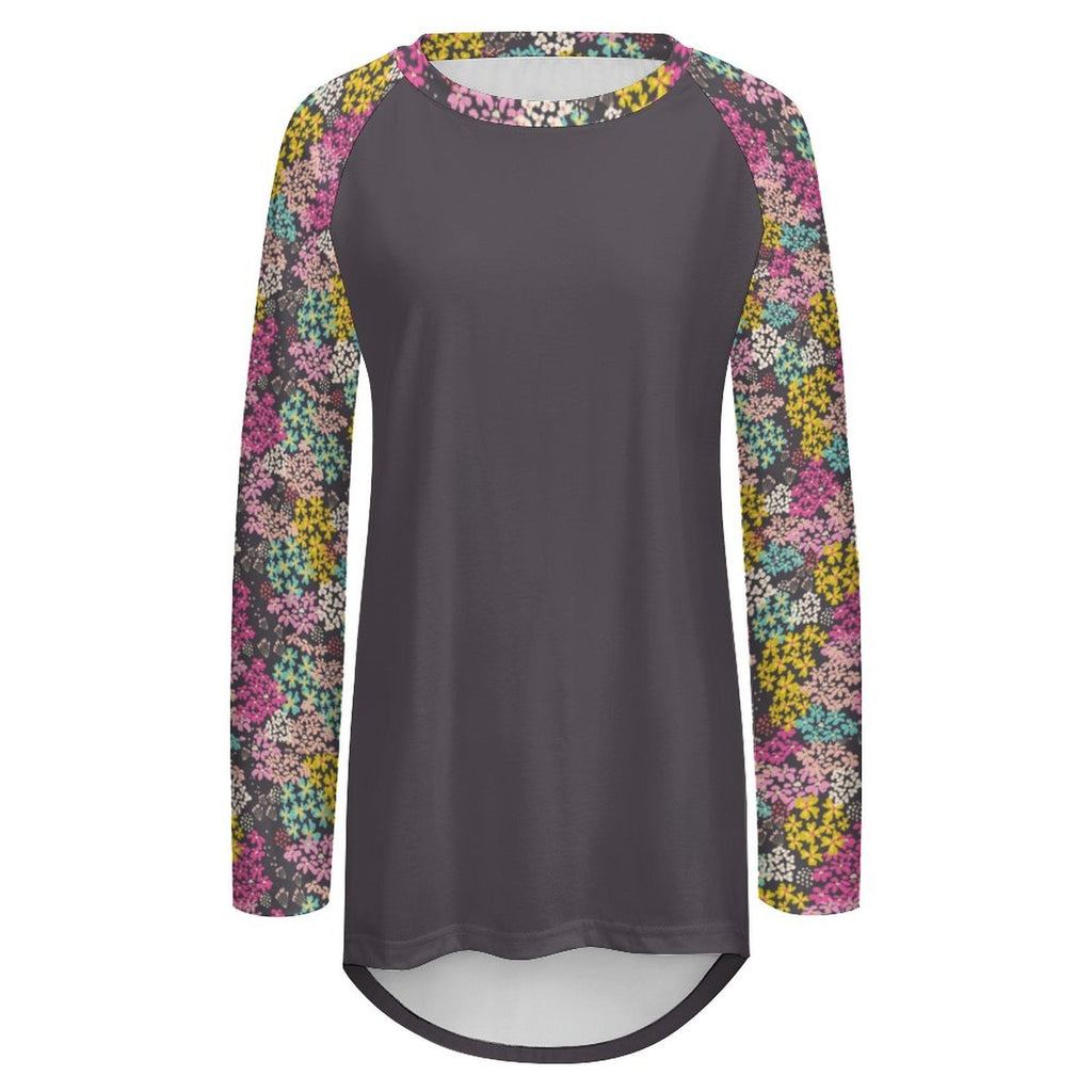 Summer Vibes  Women's Long Sleeve U-Neck T-Shirt