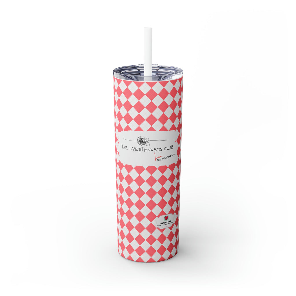 Overthinkers Unite: Exclusive 20oz 'Expressing Thoughts' Tumbler for Members