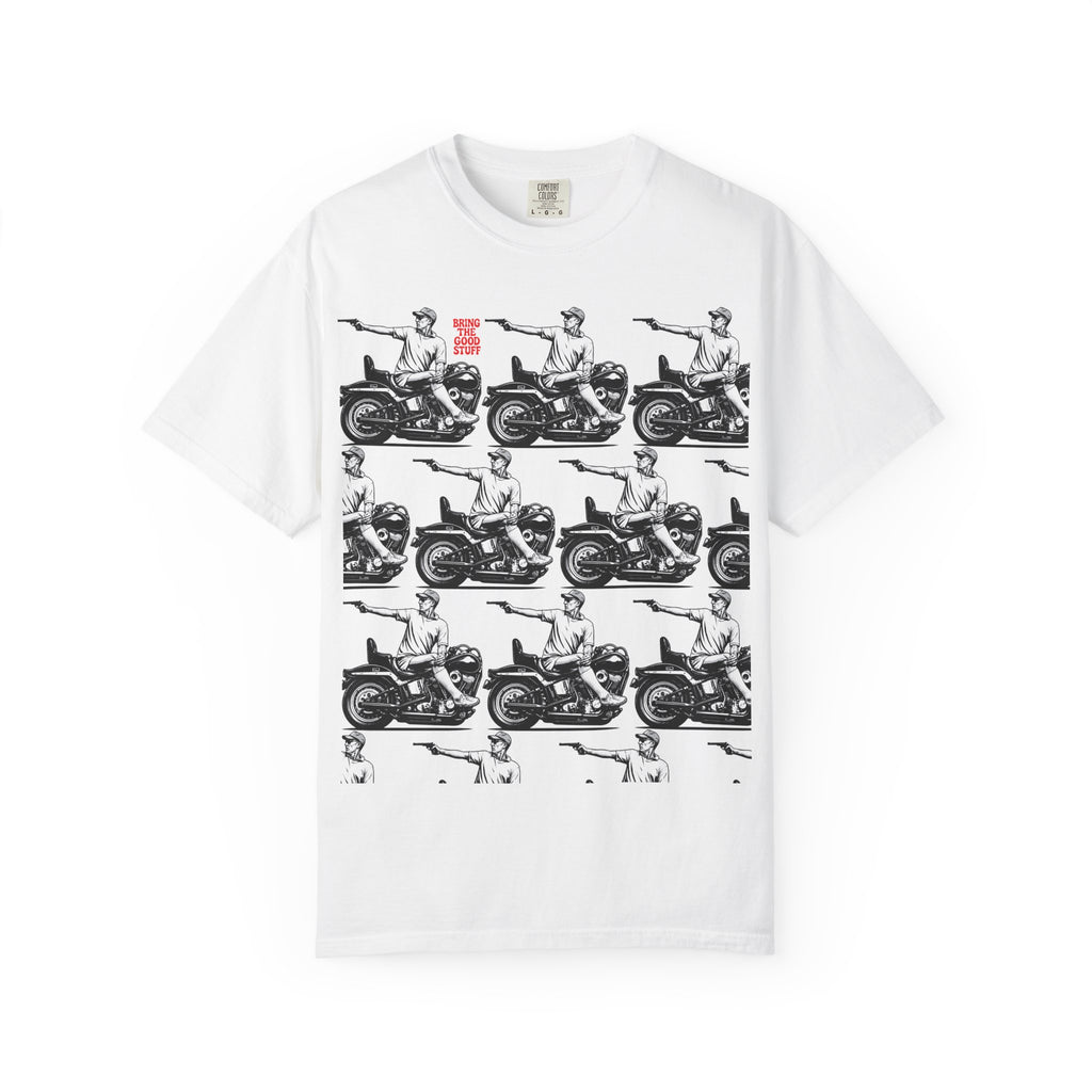 Bring The Good Stuff Hunter Motorcycle II Tee