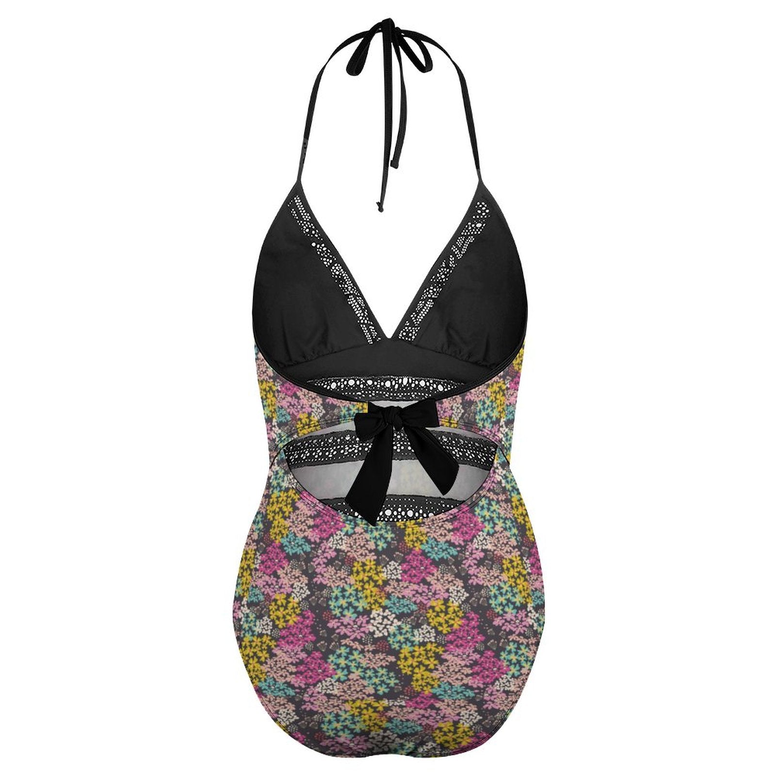 Summer Vibes Women's Halter One-Piece Swimsuits