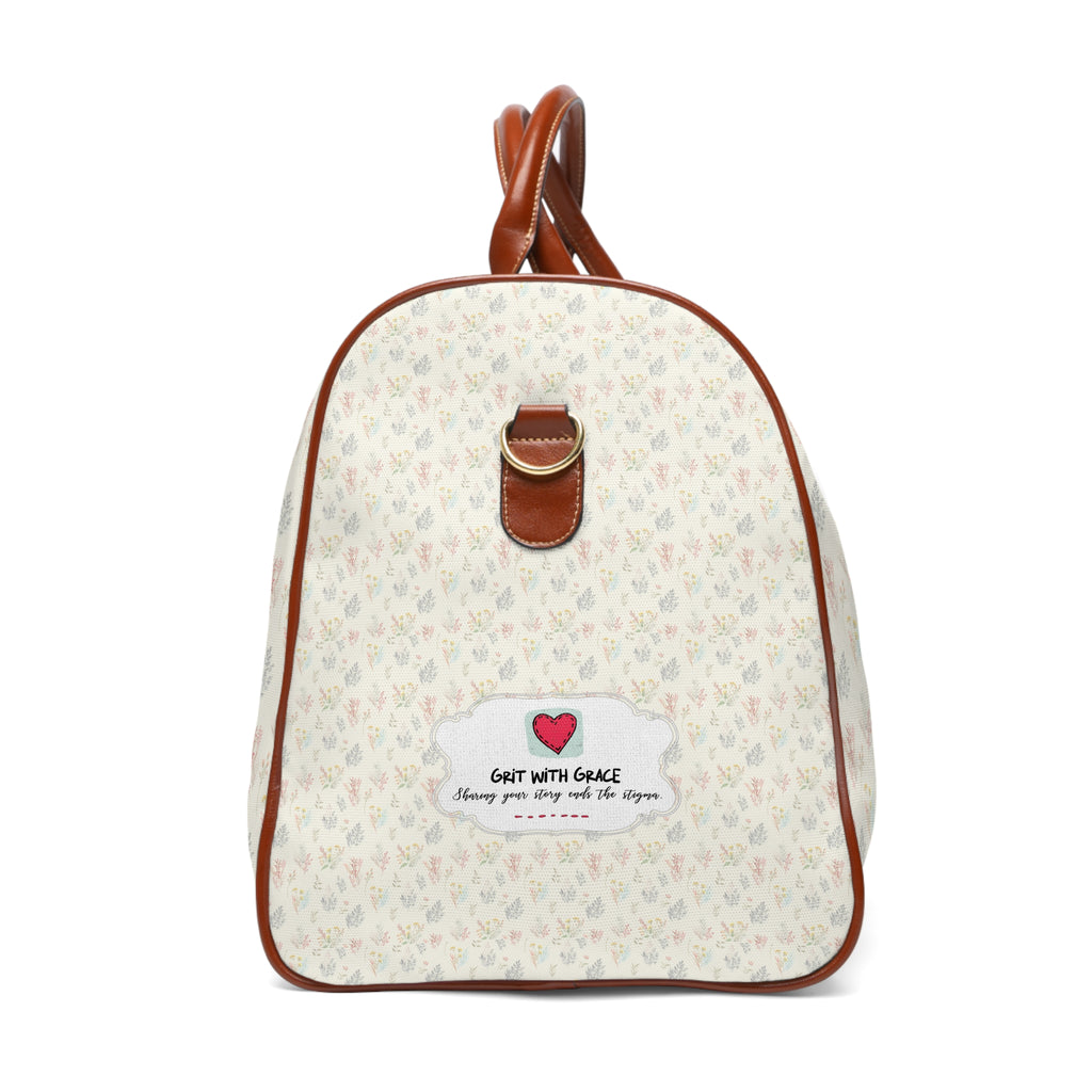 Invisible Ghost Series - "Not all battles leave visible scars." Waterproof Travel Bag