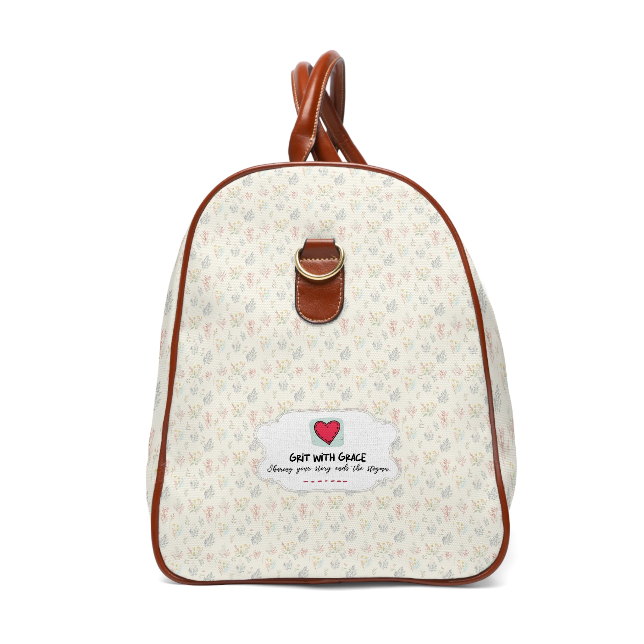 Invisible Ghost Series - "Not all battles leave visible scars." Waterproof Travel Bag