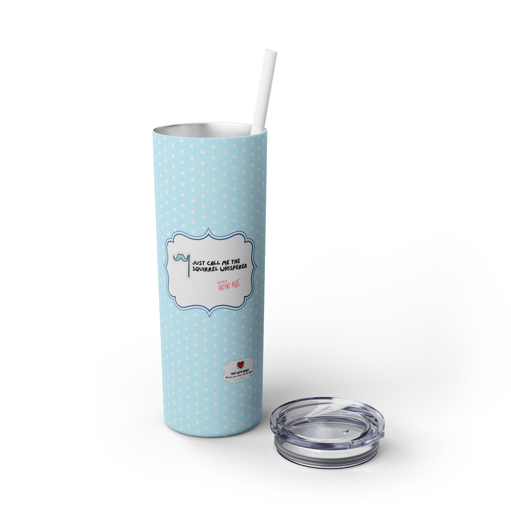 ADHD Allie 'Squirrel Whisperer' 20oz Motivational Tumbler