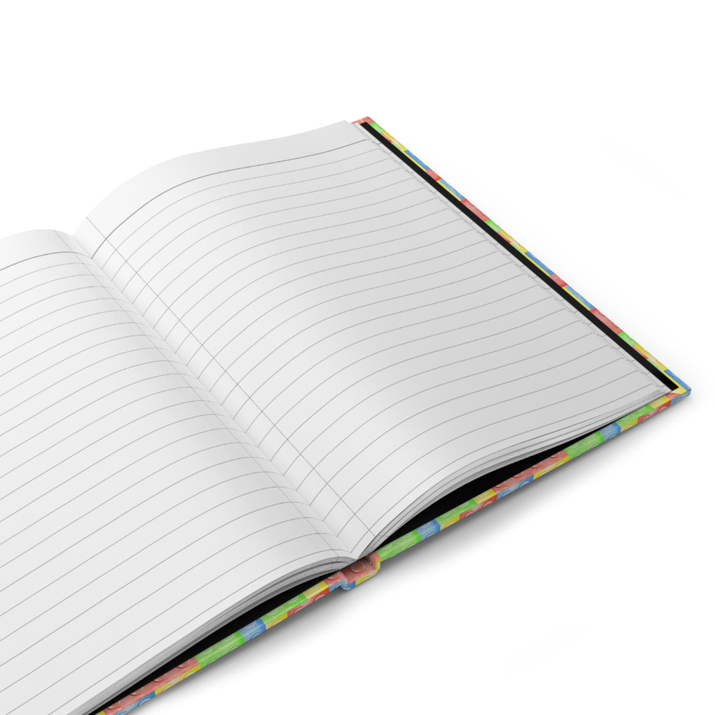 Autistic Andy 'Color-Coded Adventures' Hardcover Matte Journal