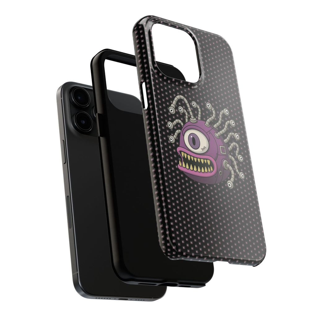 Critical Cut Purple Monster Phone Case