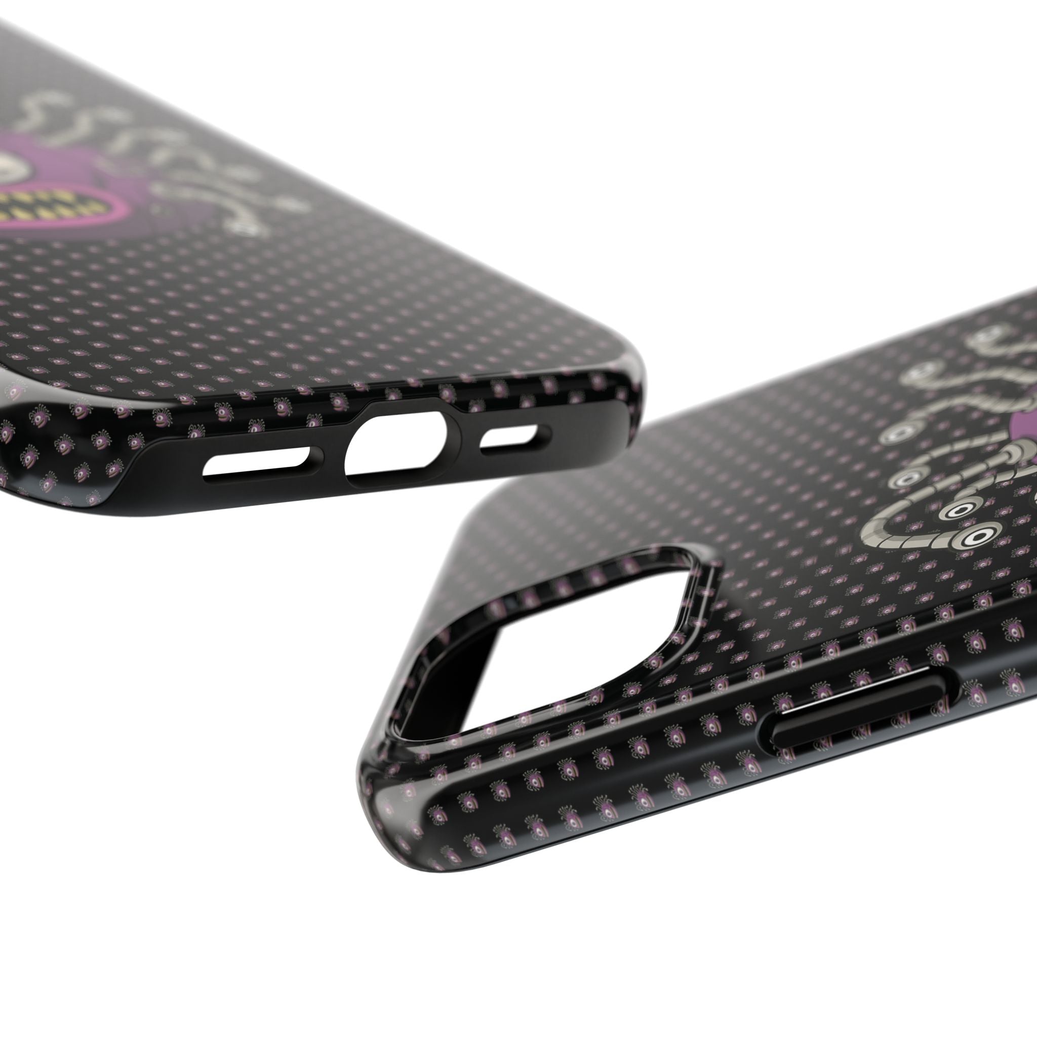Critical Cut Purple Monster Phone Case