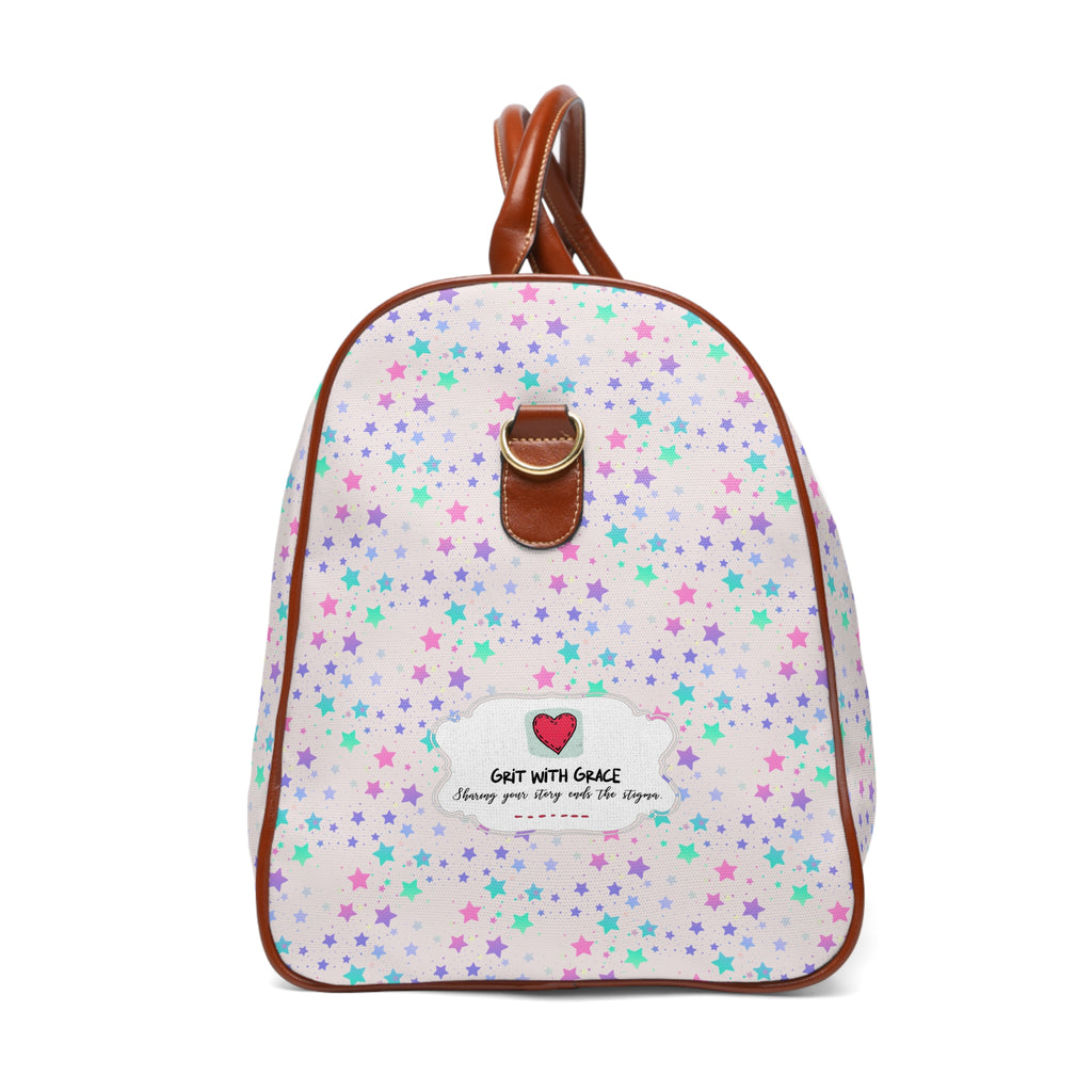 Bipolar Bonnie Series - "Sometimes Sweet But Sometimes Scary" Waterproof Travel Bag