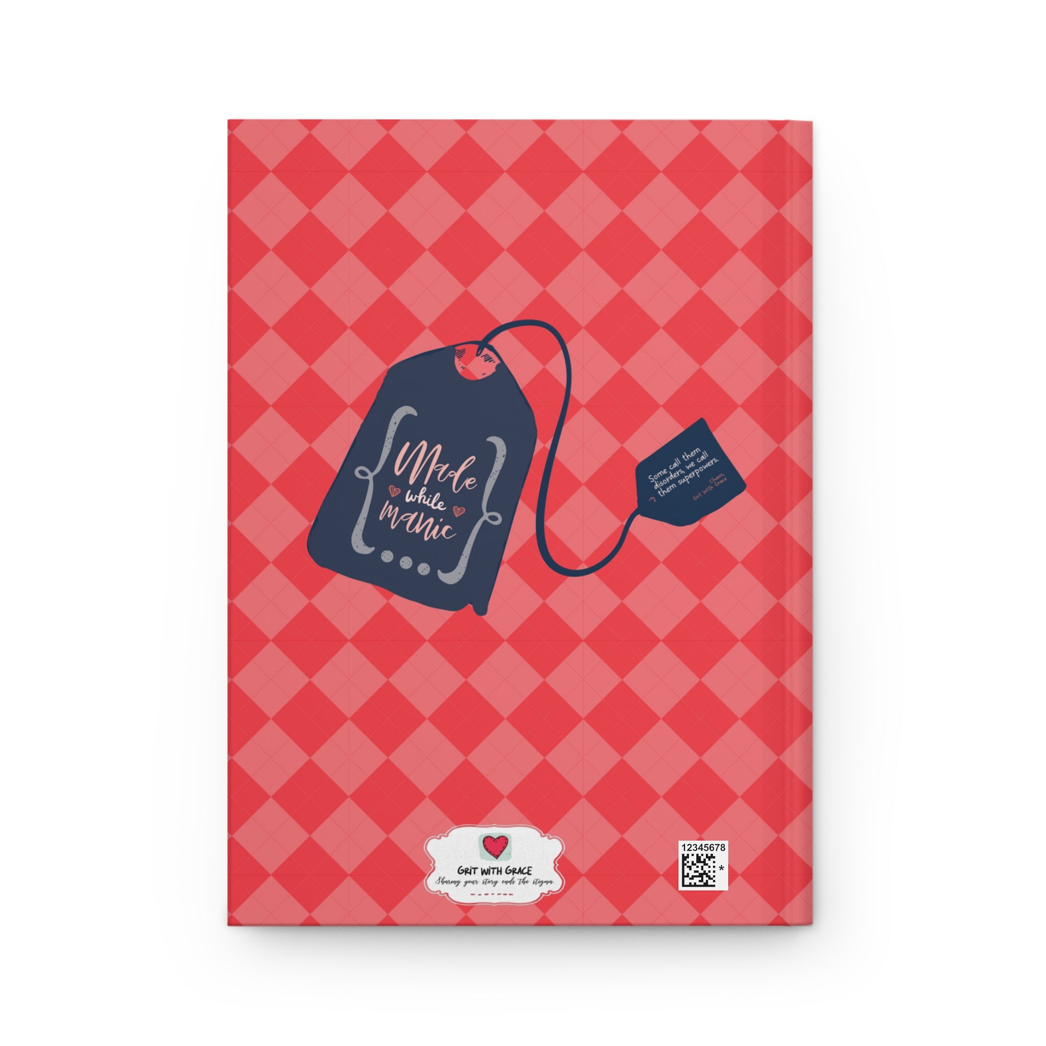 Grit With Grace Navigating Thoughts Hardcover Journal