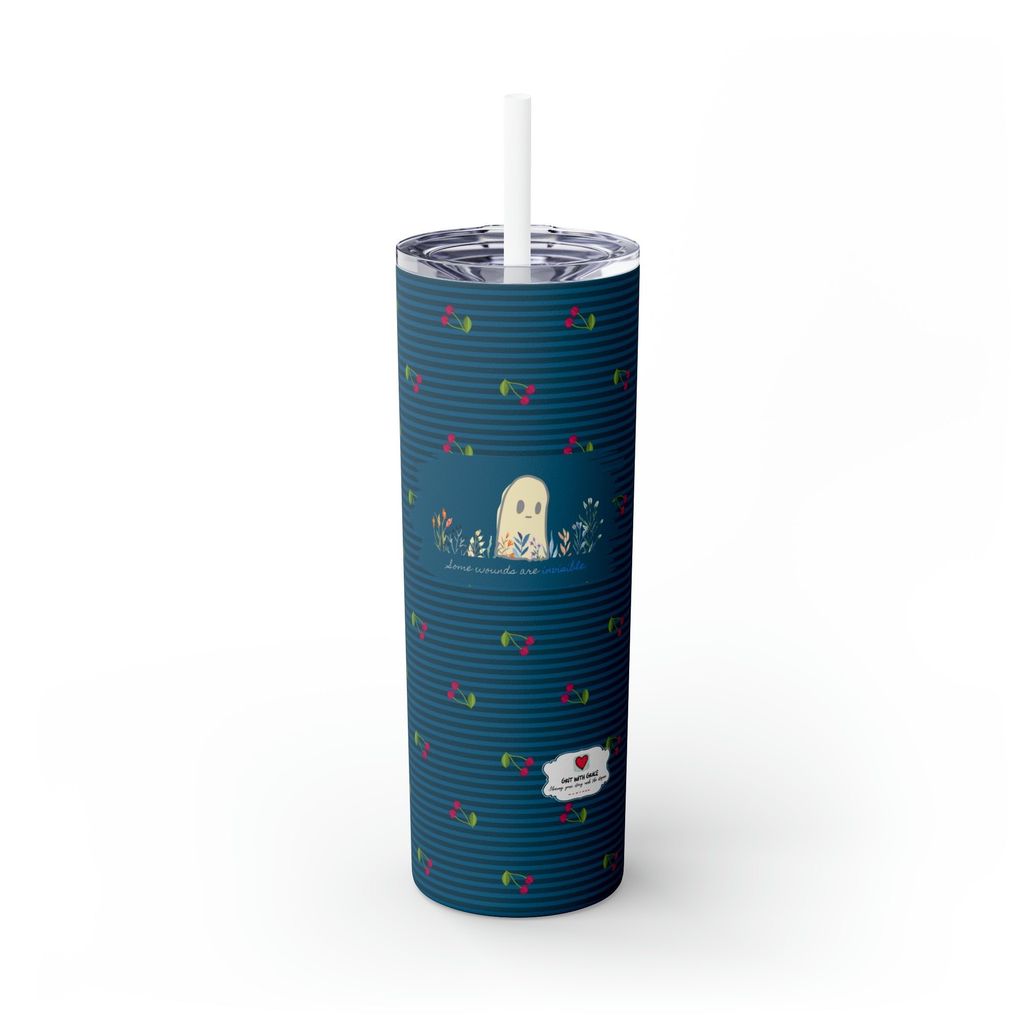 Invisible Ghost 'Invisible Wounds' 20oz Tumbler