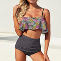 Summer Vibes 2-Piece Ruffle Tankini Swimsuit