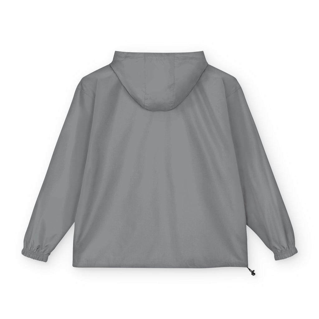 Bring The Good Stuff Light Blue Packable Anorak