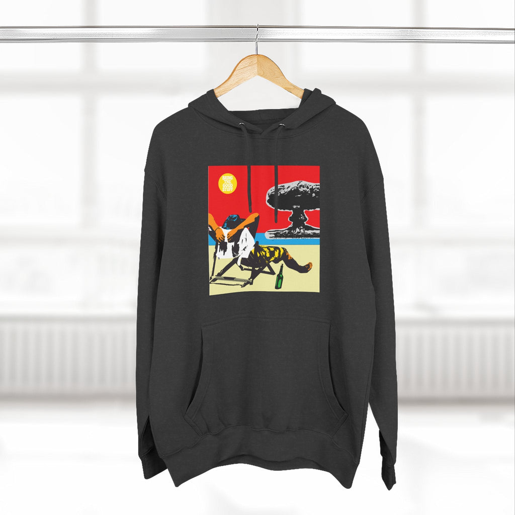 Bring The Good Stuff – Retro Surf Panel Hoodie – Open Edition