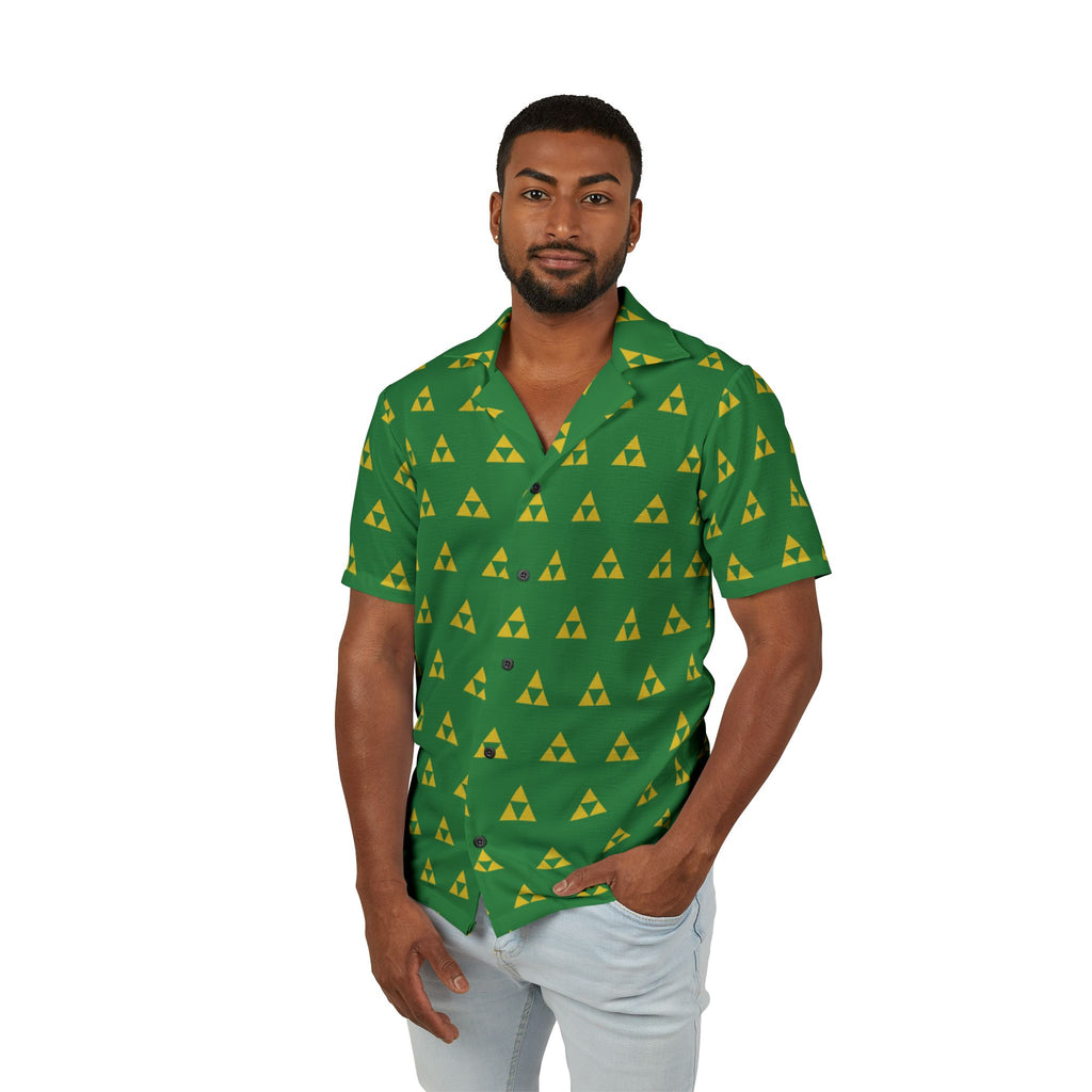 Critical Cut Green Gamer Camp Shirt
