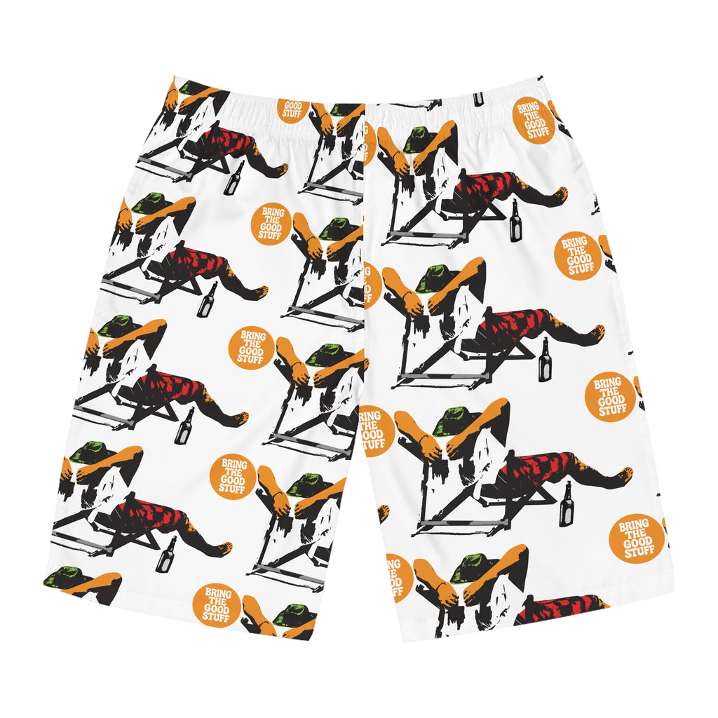 Bring The Good Stuff Kick Back Board Shorts