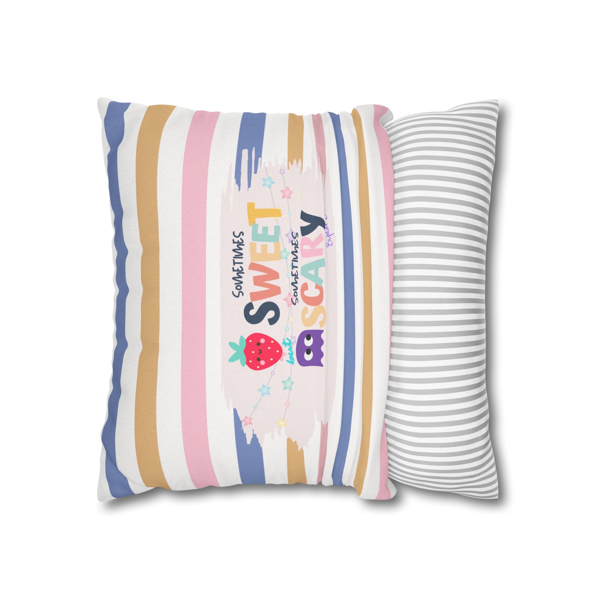 Bipolar Bonnie Series - Spun Polyester Square Pillow Case