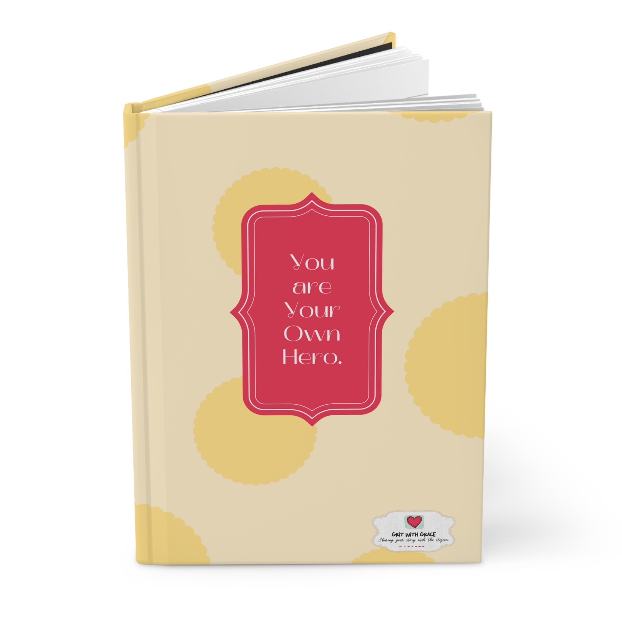 Grit with Grace 'Strength in Resilience' Hardcover Journal