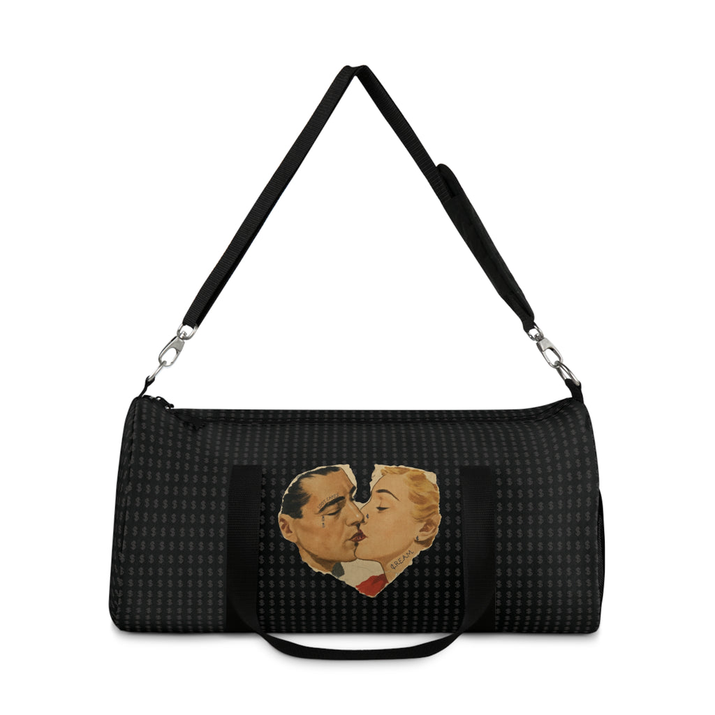 Loot Cakes Retro Kiss Heart Duffel Bag