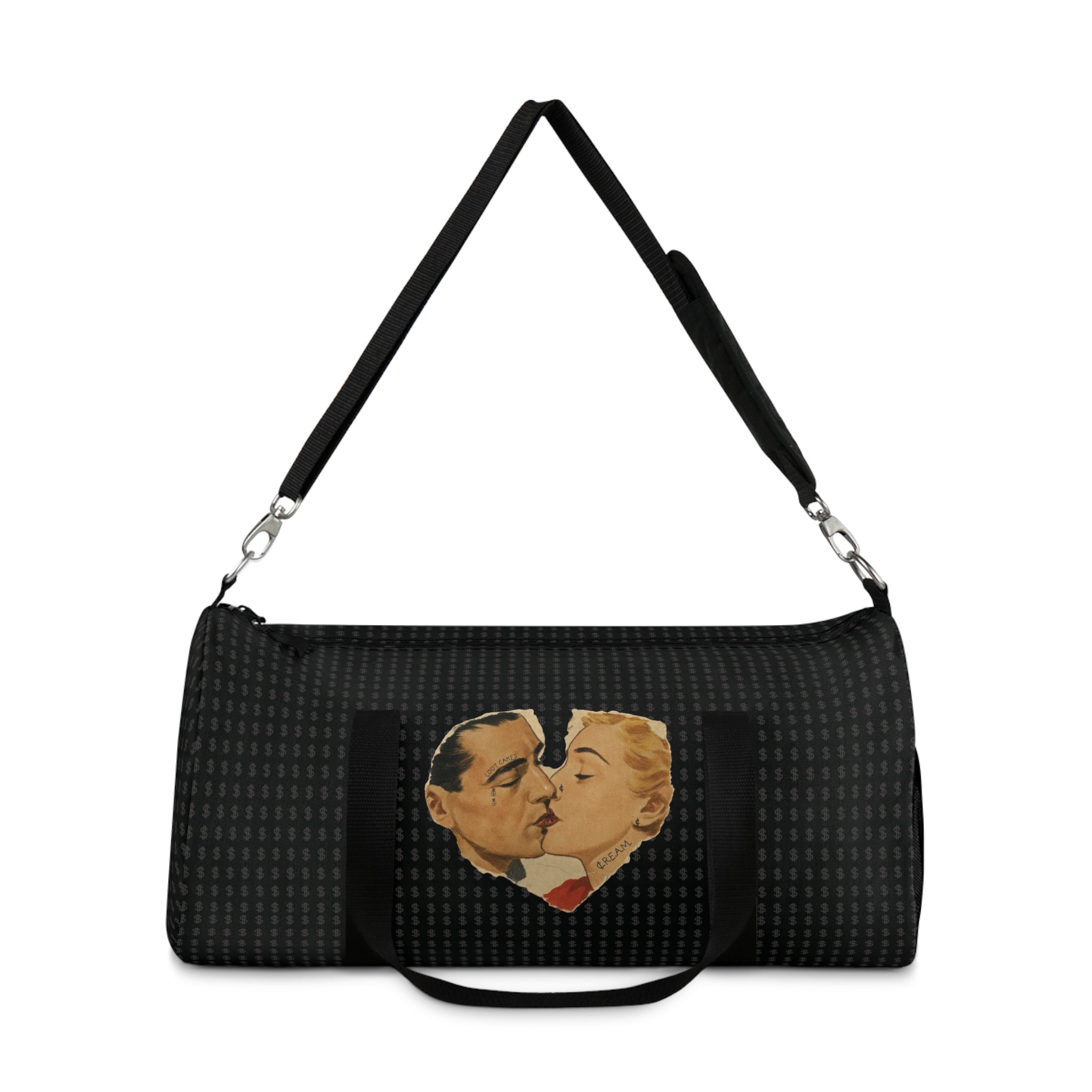 Loot Cakes - Retro Kiss Heart Duffel Bag - Open Edition