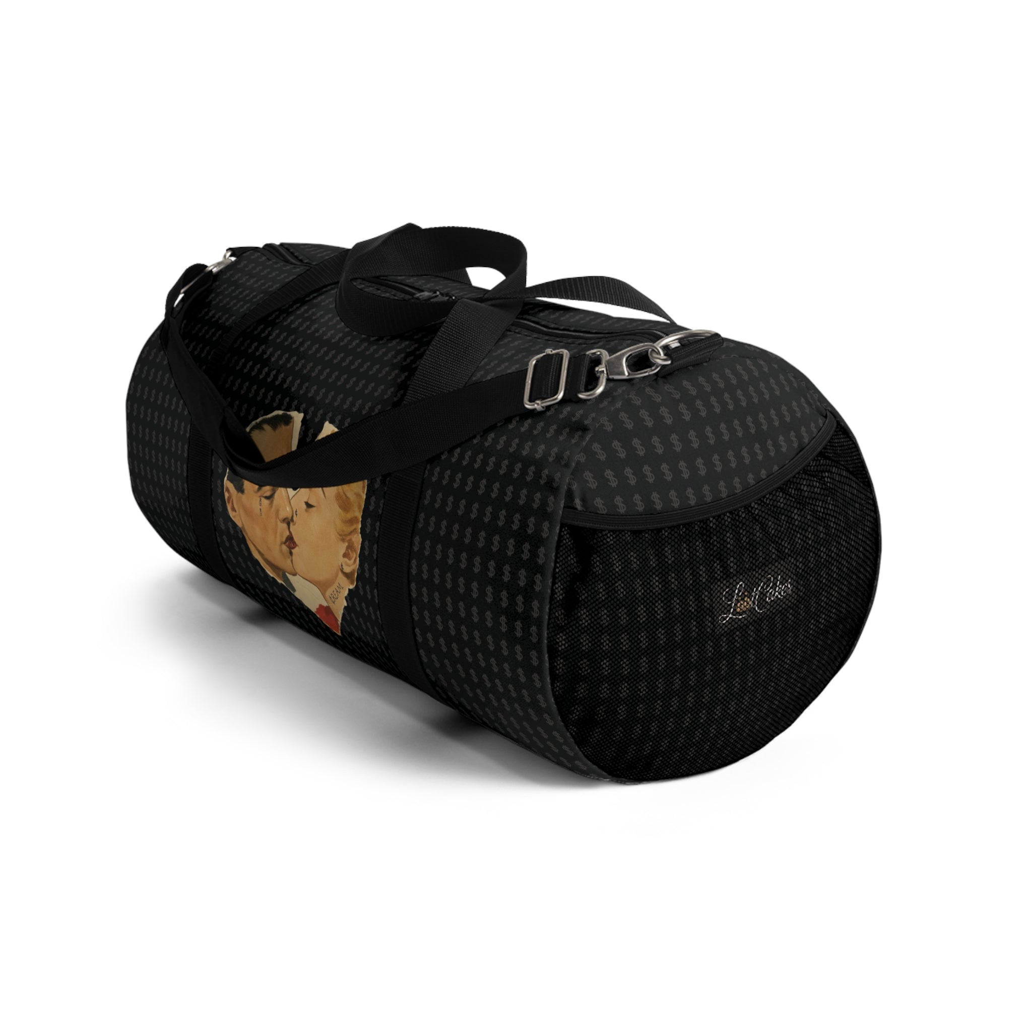 Loot Cakes - Retro Kiss Heart Duffel Bag - Open Edition