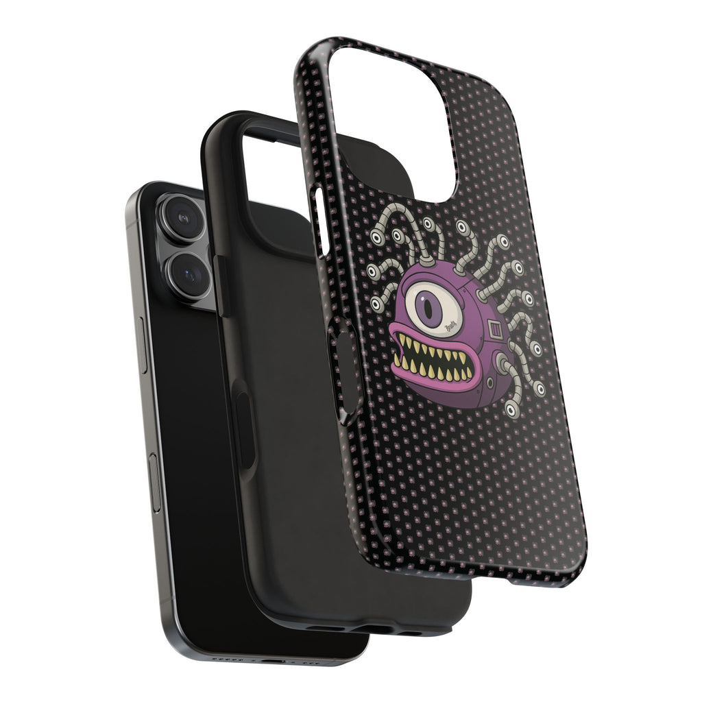 Critical Cut Purple Monster Phone Case
