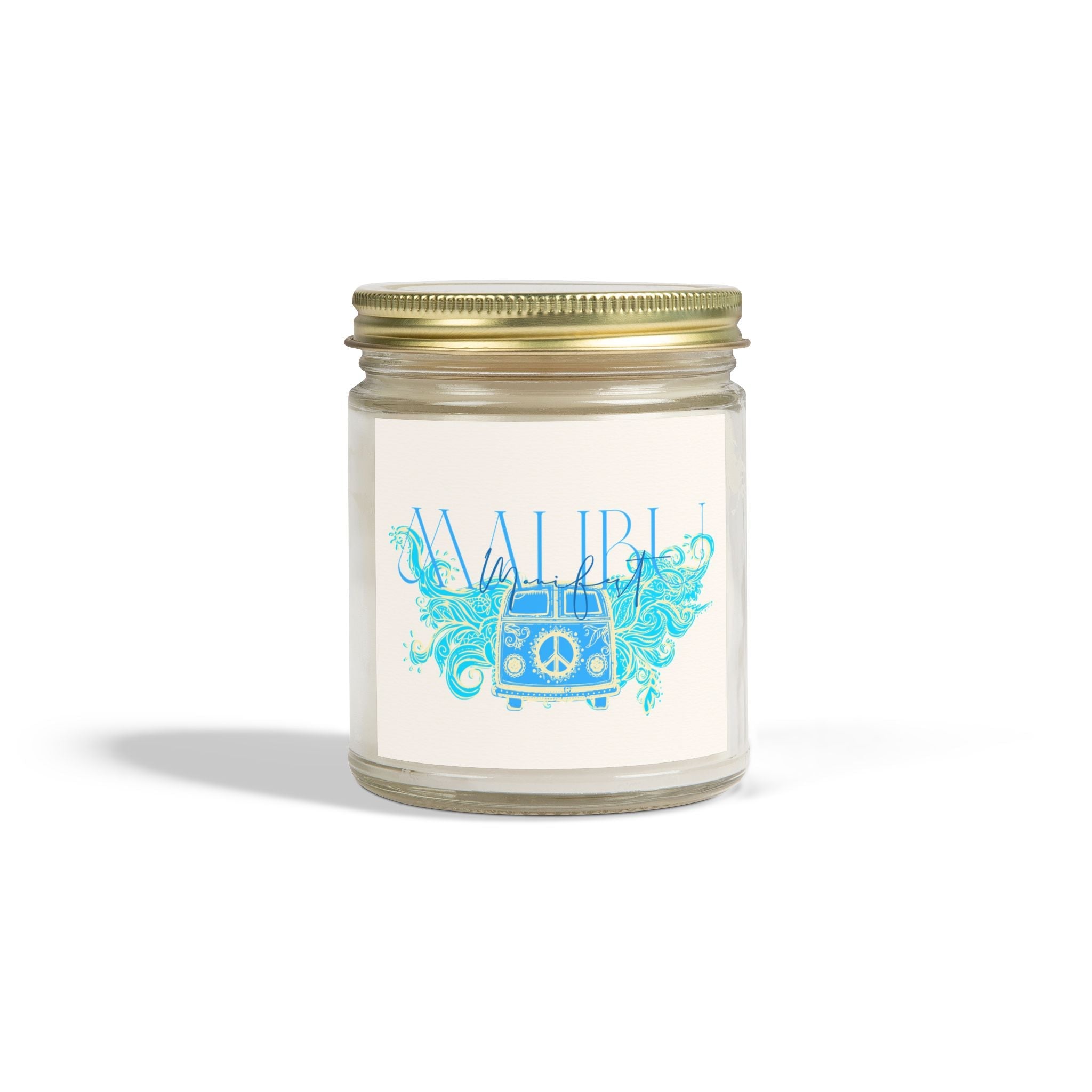 Manifest Malibu Coconut Apricot Wax Candle