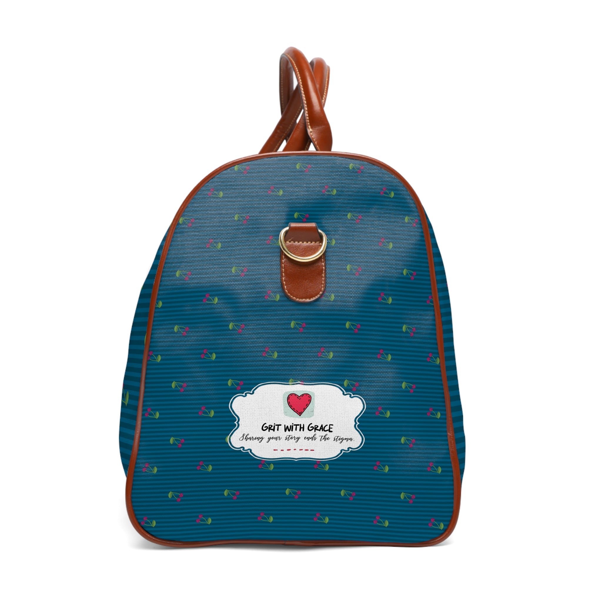 Invisible Ghost Series - "Some wounds are invisible." Waterproof Travel Bag