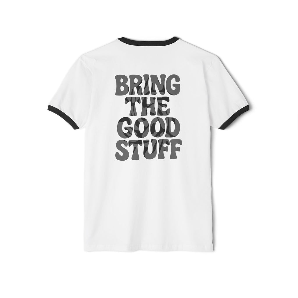 Bring The Good Stuff - "Twirl" Ringer Tee - Open Edition