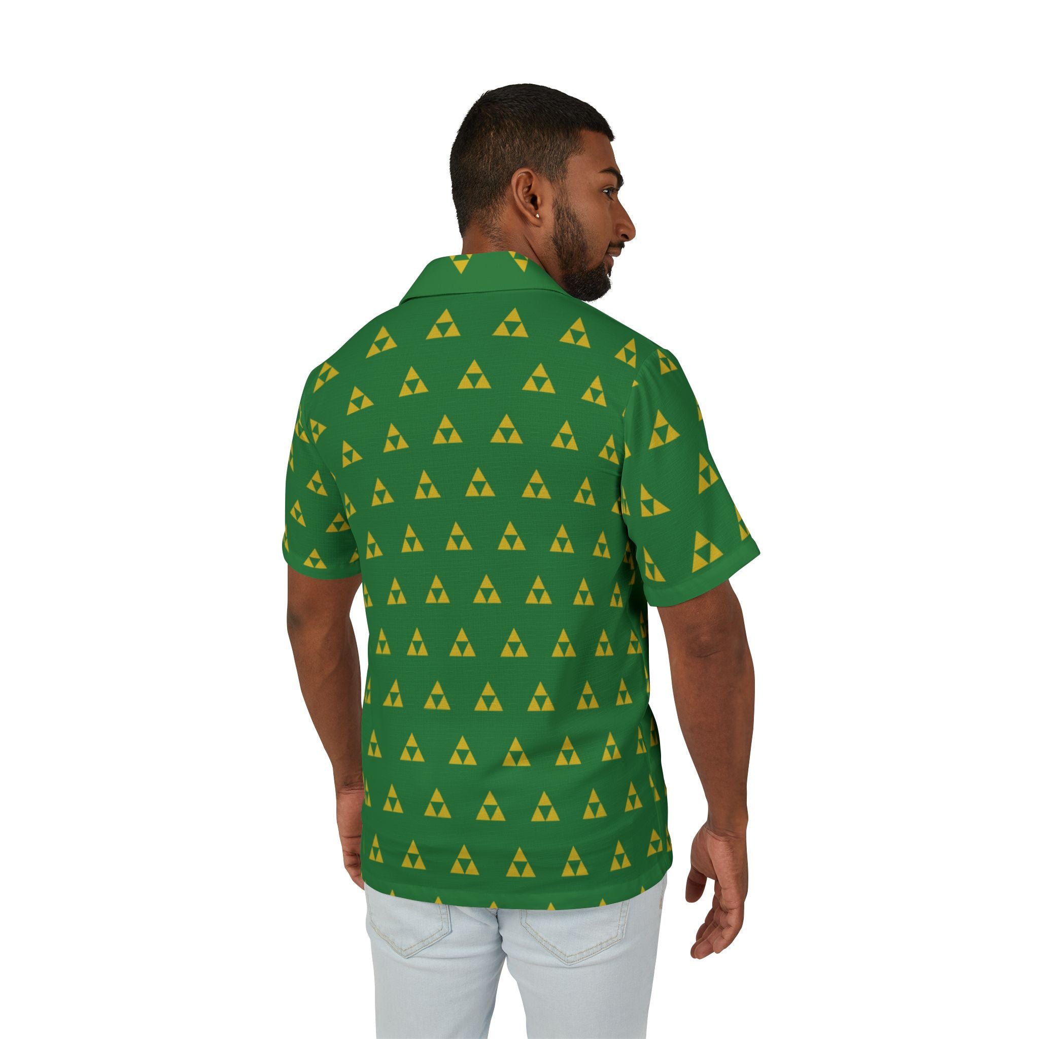 Critical Cut Green Gamer Camp Shirt