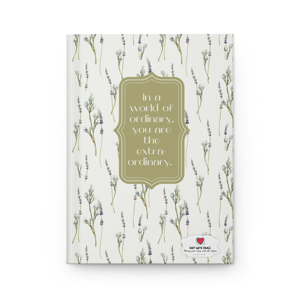 Grit with Grace 'Strength in Resilience' Hardcover Journal