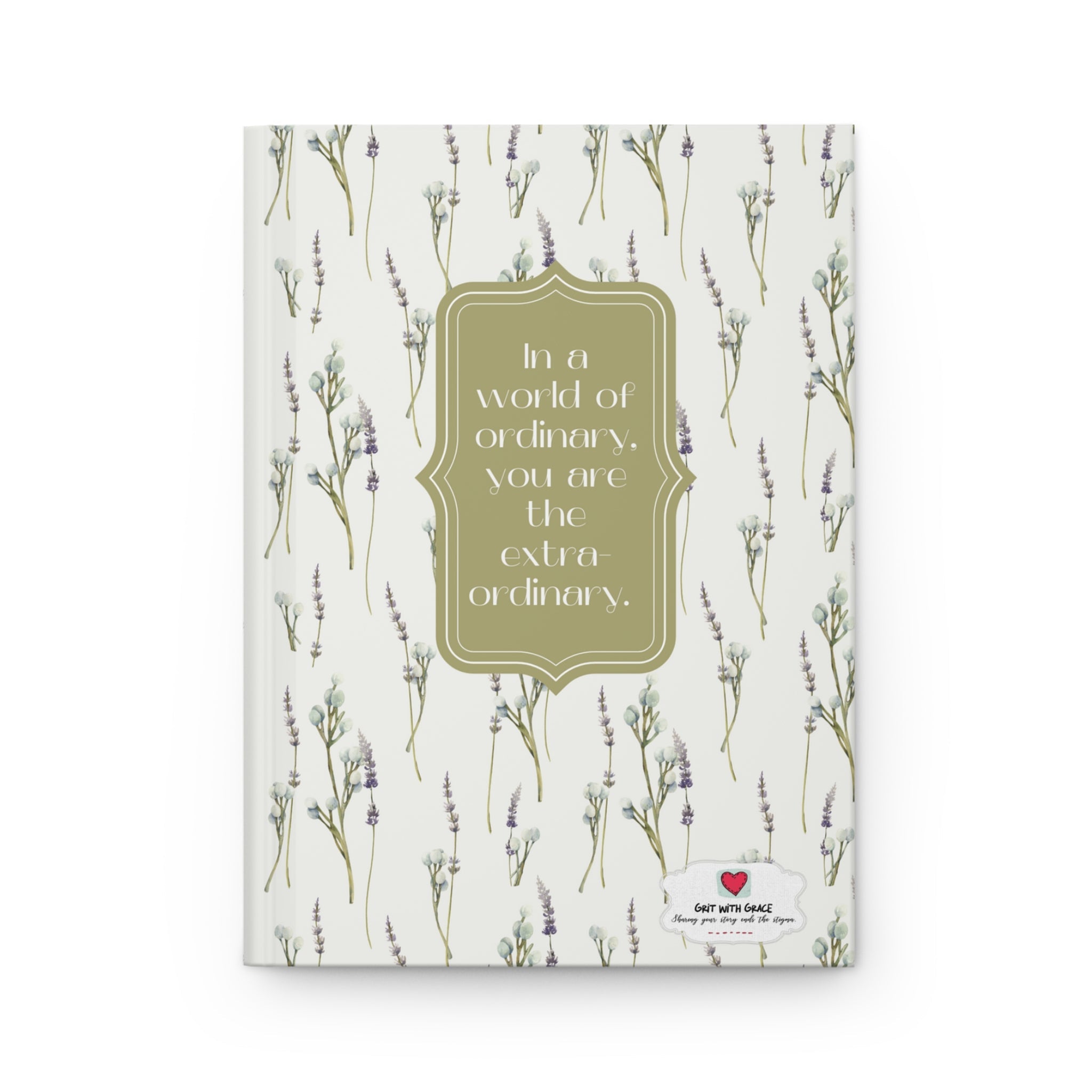 Grit with Grace 'Strength in Resilience' Hardcover Journal