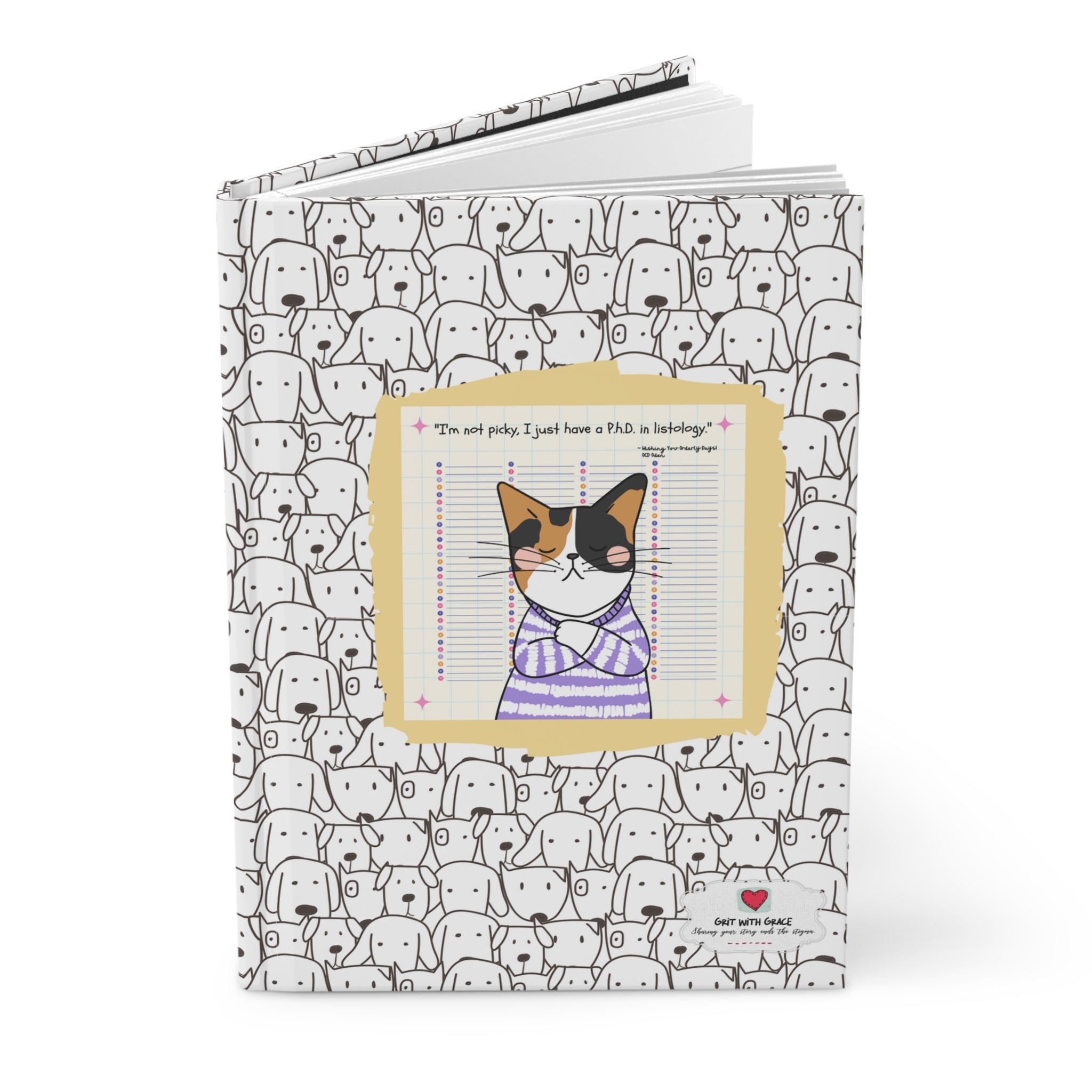 Grit With Grace Precision Pursuit Hardcover Journal